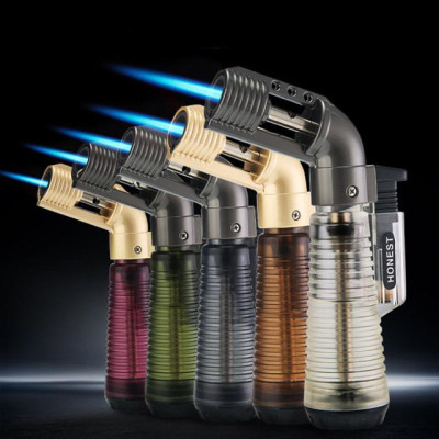 Vỏ Hột Quẹt Bật Lửa Khò 1 Tia Honest BCZ-492 Mỏ Vịt Khò Mạnh Mẽ - Dùng Gas Cao Cấp