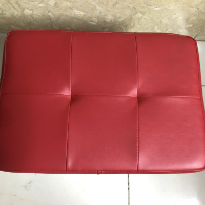 Ghế đôn da Juno Sofa ngang 45 x sâu 37  x cao 35 