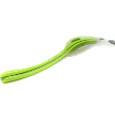 Bộ 2 chiếc dĩa nhựa PP cao cấp màu xanh cốm - nội địa Nhật Bản