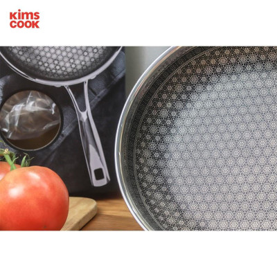 Chảo chống dính 2 mặt hoa tuyết bếp từ cào không xước Kims Cook Noon Song Hàn Quốc - 20cm/22cm/24cm/26cm/28cm/30cm/32cm