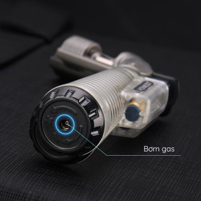 Vỏ Hột Quẹt Bật Lửa Khò 1 Tia Honest BCZ-492 Mỏ Vịt Khò Mạnh Mẽ - Dùng Gas Cao Cấp