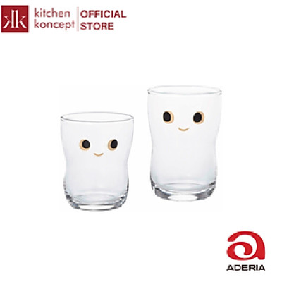 Bộ ly thủy tinh Aderia - Tsuyoiko - 2 cái