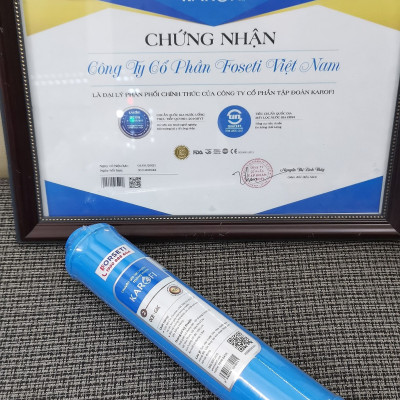 Trọn bộ 7 LÕI LỌC NƯỚC KAROFI cho máy lọc nước Karofi N7RO - Cam kết Hàng Chính hãng 