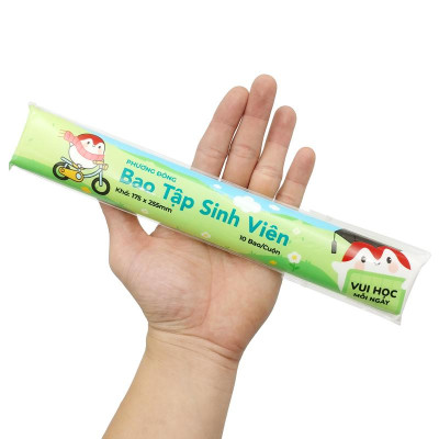 Combo 10 Tập Sinh Viên 4 Ly Ngang 200 Trang ĐL 70g/m2 - FAHASA + 1 Bao Tập