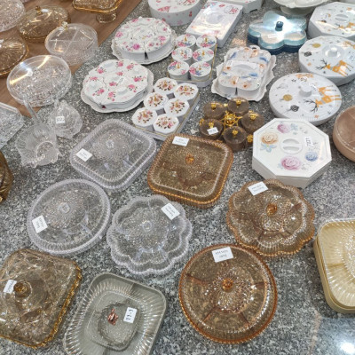 KHAY ĐỰNG MỨT TẾT BÁNH KẸO SANG TRỌNG NGÀY TẾT BẰNG NHỰA - ACRYLIC MEKA TRONG SUỐT CAO CẤP TTM05