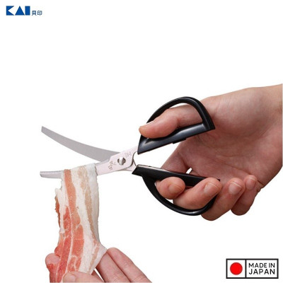 [CHÍNH HÃNG] Kéo nhà bếp đầu cong siêu sắc bén KAI Magoroku - Hàng nội địa Nhật Bản | Made in Japan