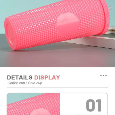 Ly nhựa kim cương 1 lớp 400 / 660 / 1100 ml BPA free - Hàng chính hãng