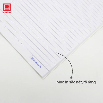 Vở Hồng Hà 72 trang kẻ ngang 7mm gáy ghim Sao mai Live Music 1693 định lượng 55 - 57gsm độ trắng 84% ISO Khổ vở 170 x 240mm (khổ nhỏ)