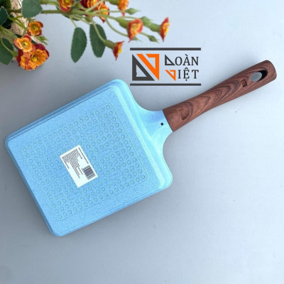 Chảo chống dính - Chống đúc men đá xanh - SỬ DỤNG ĐƯỢC BẾP TỪ. ATSK. Chiên trứng, bít tết, bánh xào Nhật. Chuyên phục vụ