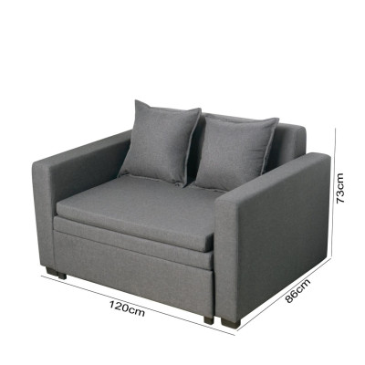 Sofa mini rút gọn mở rộng Juno Sofa Kích thước 1m2 x 86 x 73 cm