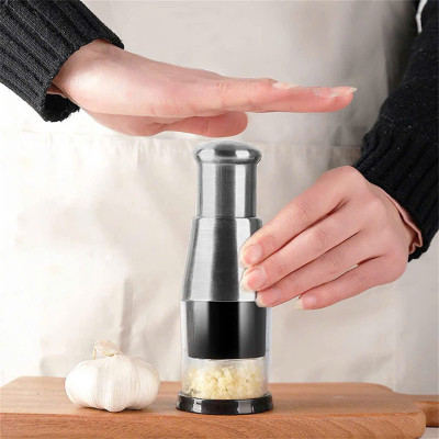 Dụng Cụ Nghiền Tỏi Ớt Inox 304 Không Gỉ, Dễ Dùng, Tiết Kiệm Thời Gian - HÀNG CHÍNH HÃNG MINIIN