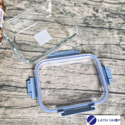 Hộp Thủy Tinh Đựng Thực Phẩm Chịu Nhiệt LocknLock Nắp Vòm Nhựa Tritan Trong Suốt, Khóa 4 Cạnh - LLG494-1.520ml