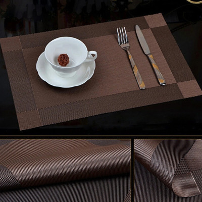 Combo 6 Tấm lót bàn ăn,LUXURY  tấm trải bàn ăn cách nhiệt sang chảnh sạch sẽ dễ vệ sinh KT 30x45cm