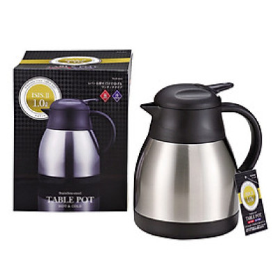 Bình Nước Giữ Nhiệt Peal Metal Aegis II HB-63101112 Dung Tích 1L, 1.2L, 1.5L Inox Màu Trắng Bạc