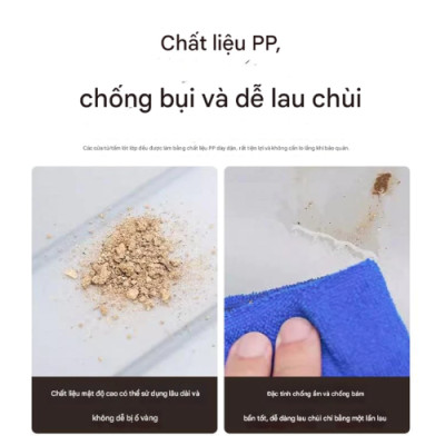 Kệ Giày Inox 5 Tầng Có Vách Ngăn Chắn Bụi, Giá Inox Để Giày Dép 4 - 5 Tầng Có Nắp Đậy, Tủ Giày Thế Hệ Mới - HÀNG CHÍNH HÃNG MINIIN