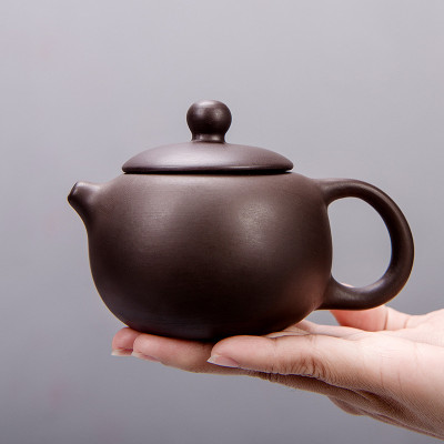 Bộ Bình Trà Tử Sa Mini Có Túi Đựng Đi Du Lịch Tiện Lợi Thích Hợp 2 - 4 Người Dùng Gồm 1 Ấm Trà, 4 Tách, 1 Bình Đựng Trà