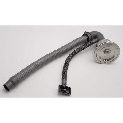 Bộ xả chậu rửa chén 1 hố đi kèm rốn xả 140mm, chất liệu Inox 304 Eurolife EL-BXC04