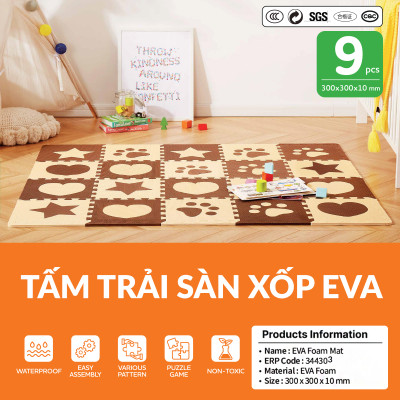 Tấm trải sàn bằng xốp EVA lắp ghép