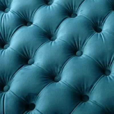 Ghế sofa đôn vuông vải nhung Juno Sofa HFC-GDV04-0.73 cao cấp