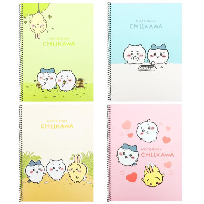 Sổ Lò Xo Kẻ Ngang Chiikawa Ver.2 - Magic Channel MJ-01-244A - Màu Vàng