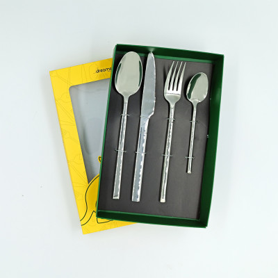 Bộ dao muỗng nĩa INOX cao cấp 4 món DCS-03