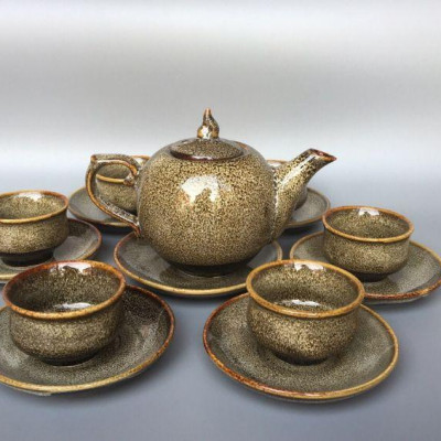 Bộ ấm trà chóp lửa