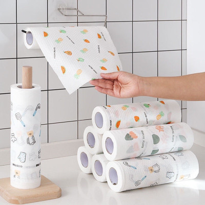 Cuộn Giấy Lau Nhà Bếp Đa Năng GROFA Nhiều Cỡ - Hàng Chính Hãng ( Họa tiết ngẫu nhiên)