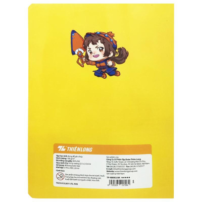 Tập Học Sinh Akooland Thế Giới Học Cụ Thần Kỳ - 4 Ô Ly Vuông - 48 Trang 100gsm - Thiên Long TP-NB002/AK (Mẫu Bìa Giao Ngẫu Nhiên)