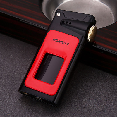 Vỏ Hộp Quẹt Bật Lửa Xăng Đá Honest BCZ-805 Thiết Kế Lộ Thiên-Tặng Đá Lửa