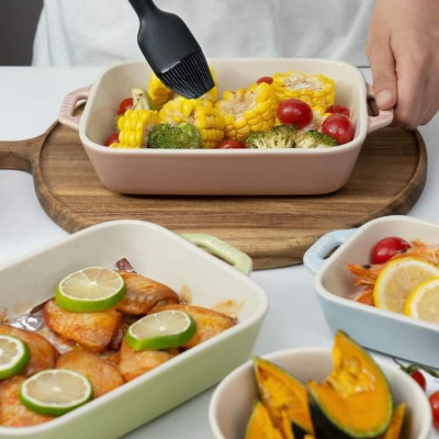 Set 3 khay Staub chữ nhật bỏ lò 2023 Hàng chính hãng