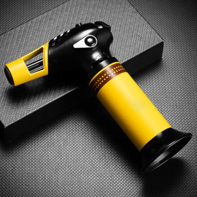 Vỏ Hột Quẹt Bật Lửa Gas Khò Để Bàn 1 Tia Cực Mạnh  H193 Nút Bấm Tiện Lợi - Nhiều Màu(KHÔNG CHỨA GAS/XĂNG)