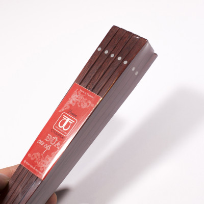 Bộ 10 đôi đũa đẹp đũa sạch DCT0622 - Gỗ Cẩm