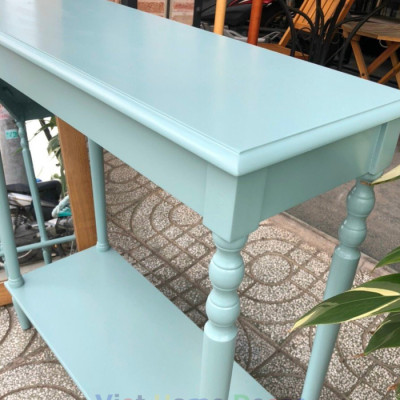 Bàn Console Trang Trí Chân Tiện Màu Xanh Lam 9001- Thương hiệu Viet Home Decor