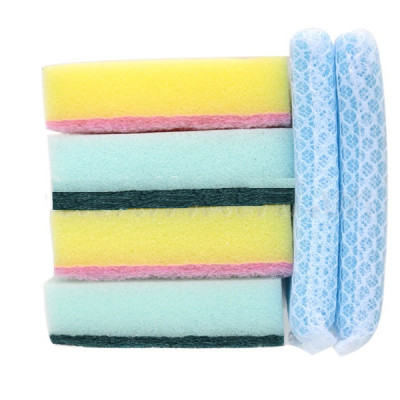 Set 02 Bộ 06 miếng mút rửa chén bát Kokubo - Nội địa Nhật Bản