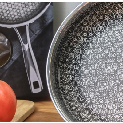 Chảo chống dính 2 mặt hoa tuyết bếp từ cào không xước Kims Cook Noon Song Hàn Quốc - 20cm/22cm/24cm/26cm/28cm/30cm/32cm