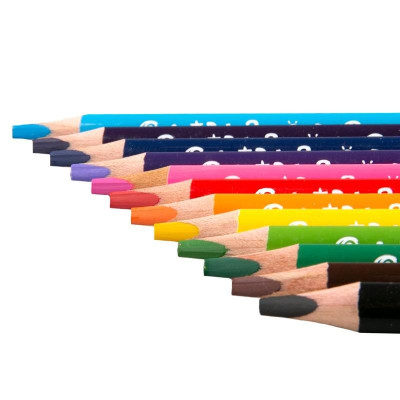 Hộp 12 Bút Chì Màu - Keyroad KR972230