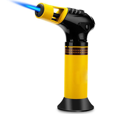 Vỏ Hột Quẹt Bật Lửa Gas Khò Để Bàn 1 Tia Cực Mạnh  H193 Nút Bấm Tiện Lợi - Nhiều Màu(KHÔNG CHỨA GAS/XĂNG)