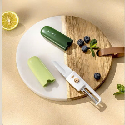 Dao Gọt Hoa Quả Đa Năng 2in1 (Gọt & Nạo) Tiện Dụng Cho Nhà Bếp, Văn Phòng, Dã Ngoại - HÀNG CHÍNH HÃNG MINIIN