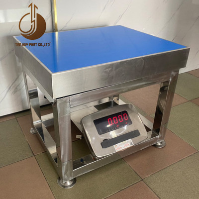 Cân Điện Tử Chống Nước JWS - Mặt Bàn Cân Inox 400x500MM