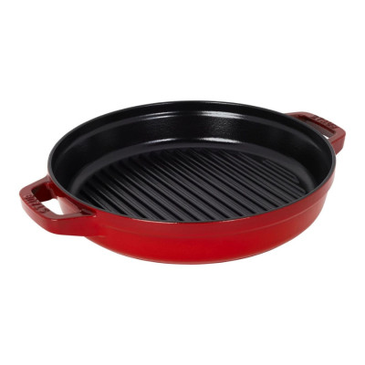Bộ Nồi Gang STAUB Tròn Màu Đỏ Cherry - 4 Món