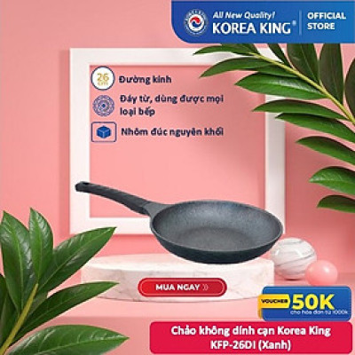 Chảo cạn Diamond Korea King size 26cm KFP-26DI