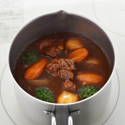 Nồi Inox đa năng dùng cho bếp từ Ernest Ippinbutsuso Size 14cm dung tích 2.1L - Hàng nhập khẩu chính hãng từ Nhật Bản