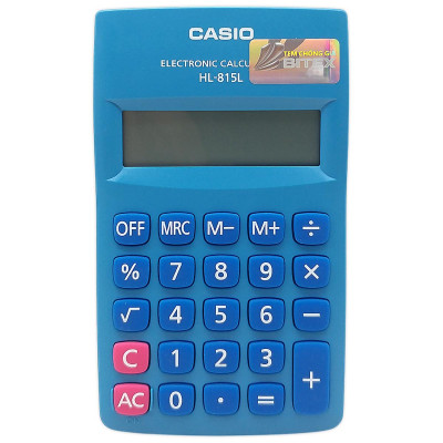 Máy Tính Casio HL815L-BU - Màu Xanh Dương