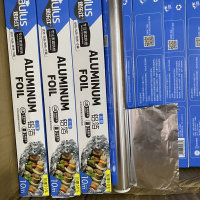 Giấy Bạc Nướng Thực Phẩm, Màng Nhôm Nướng Thịt, Bảo Quản Thức Ăn Nồi Chiên Không Dầu, Lò Nướng 30cmx5,10,20m - Hàng Chính Hãng MINIIN