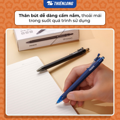 Bút gel Hoshi Thiên Long GEL-046/HS - Công nghệ Nhật Bản