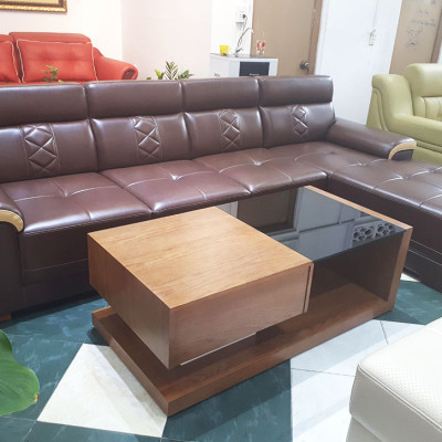 Ghế Salon Góc L Phối Màu Sang Trọng - Sofa Góc Cho Phòng Khách