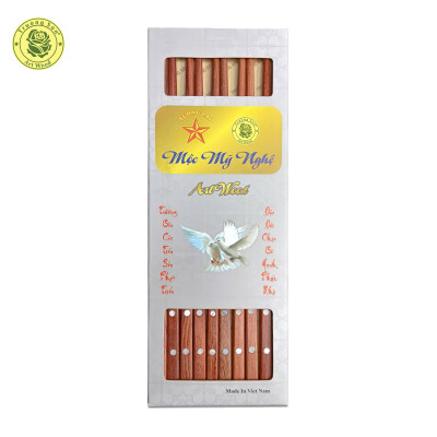 ĐŨA GỖ CAO CẤP - ĐŨA CẨM LAI CHẤM BI - HÀNG VIỆT NAM CHẤT LƯỢNG CAO ( 10 ĐÔI )