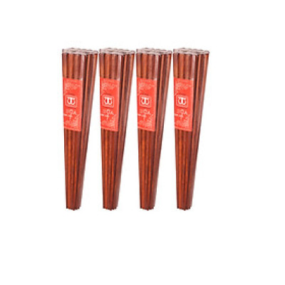 COMBO 4 BỘ 40 ĐÔI ĐŨA ĂN CAO CẤP ĐŨA ĐẸP ĐŨA SẠCH.GỖ CẨM THÂN 8 CẠNH .