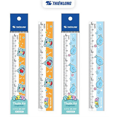 Thước thẳng 15cm Ezpik PeTiTe Thiên Long SR-037 - Mẫu ngẫu nhiên