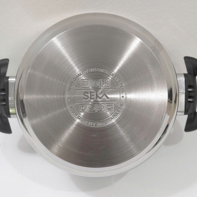 Nồi áp suất từ Seka SK5859 inox 304 dung tích 4L và 6L tặng kèm vung kính, Dùng được mọi loại bếp